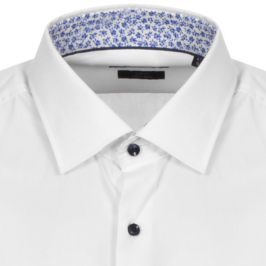 Alternative Image for ProductBOSS Jorax Slim Fit Long Sleeve Shirt White3
